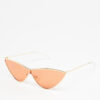 Le Specs x Adam Selman The Fugitive gold - Зображення 2