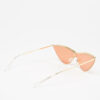 Le Specs x Adam Selman The Fugitive gold - Зображення 4