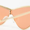 Le Specs x Adam Selman The Fugitive gold - Зображення 3
