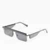 Le Specs x Adam Selman The Flex satin black - Зображення 2