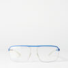 Mykita NO1 STEVAN shiny silver/yale blue