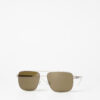 Mykita NO1 Sun WILDER raw brown solid / matte silver lens - Image 2