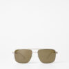 Mykita NO1 Sun WILDER raw brown solid / matte silver lens
