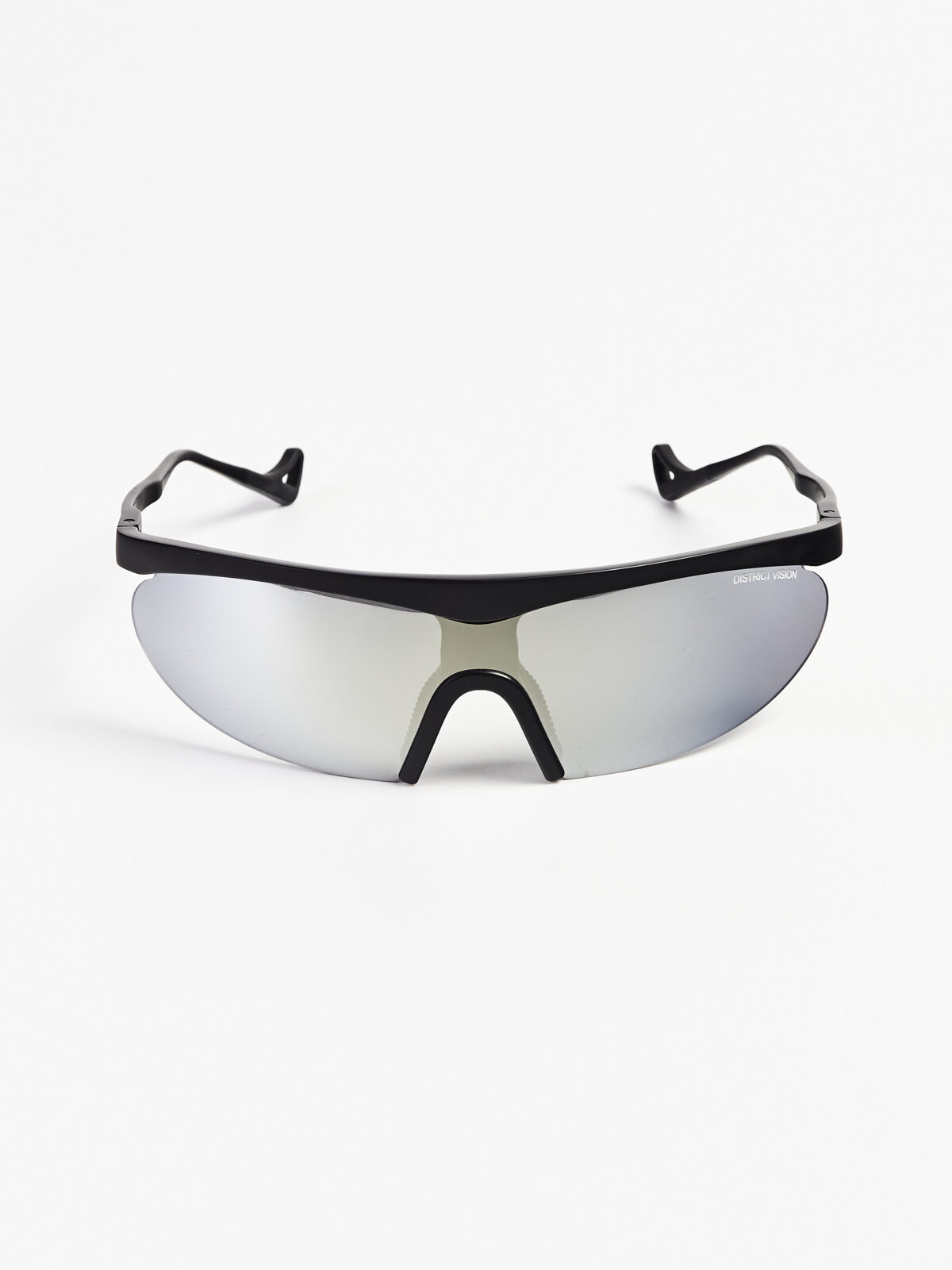 District Vision Koharu eclipse black D+ silver flash Hello Glasses