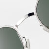 Mykita Lite Talvi shiny silver/dark green solid - Зображення 3