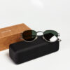 Mykita Lite Talvi shiny silver/dark green solid - Зображення 6