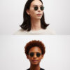 Mykita Lite Talvi shiny silver/dark green solid - Зображення 7