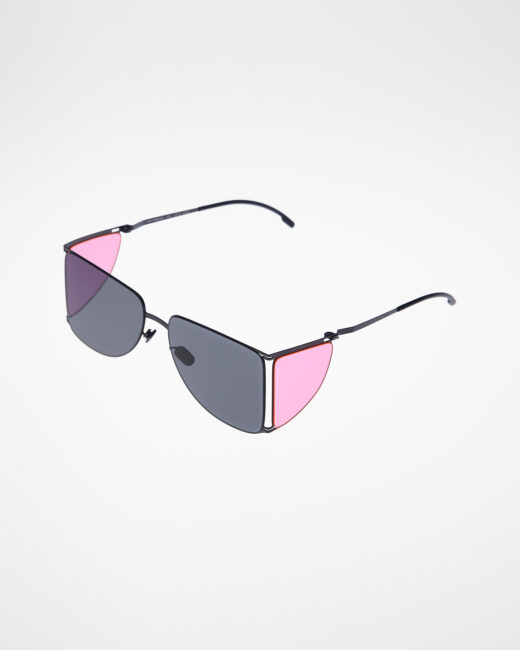 Mykita Helmut Lang HL002 black/fluo pink sides