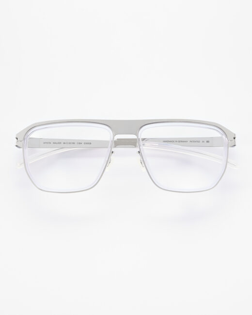Mykita Acetate Rings Walker shiny silver/limpid