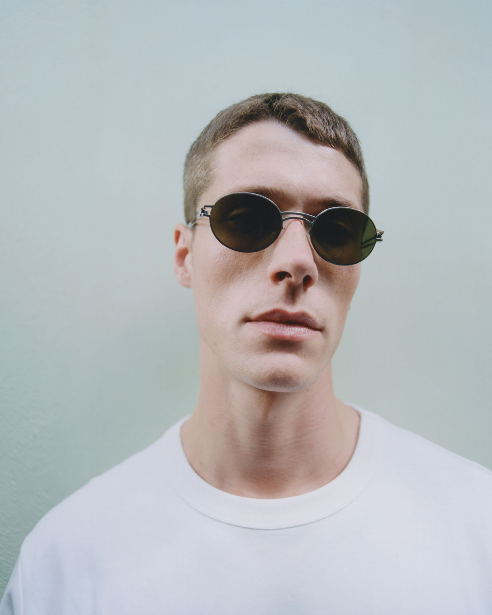 Mykita Decades DADA shiny silver/rawbrown solid - Зображення 4