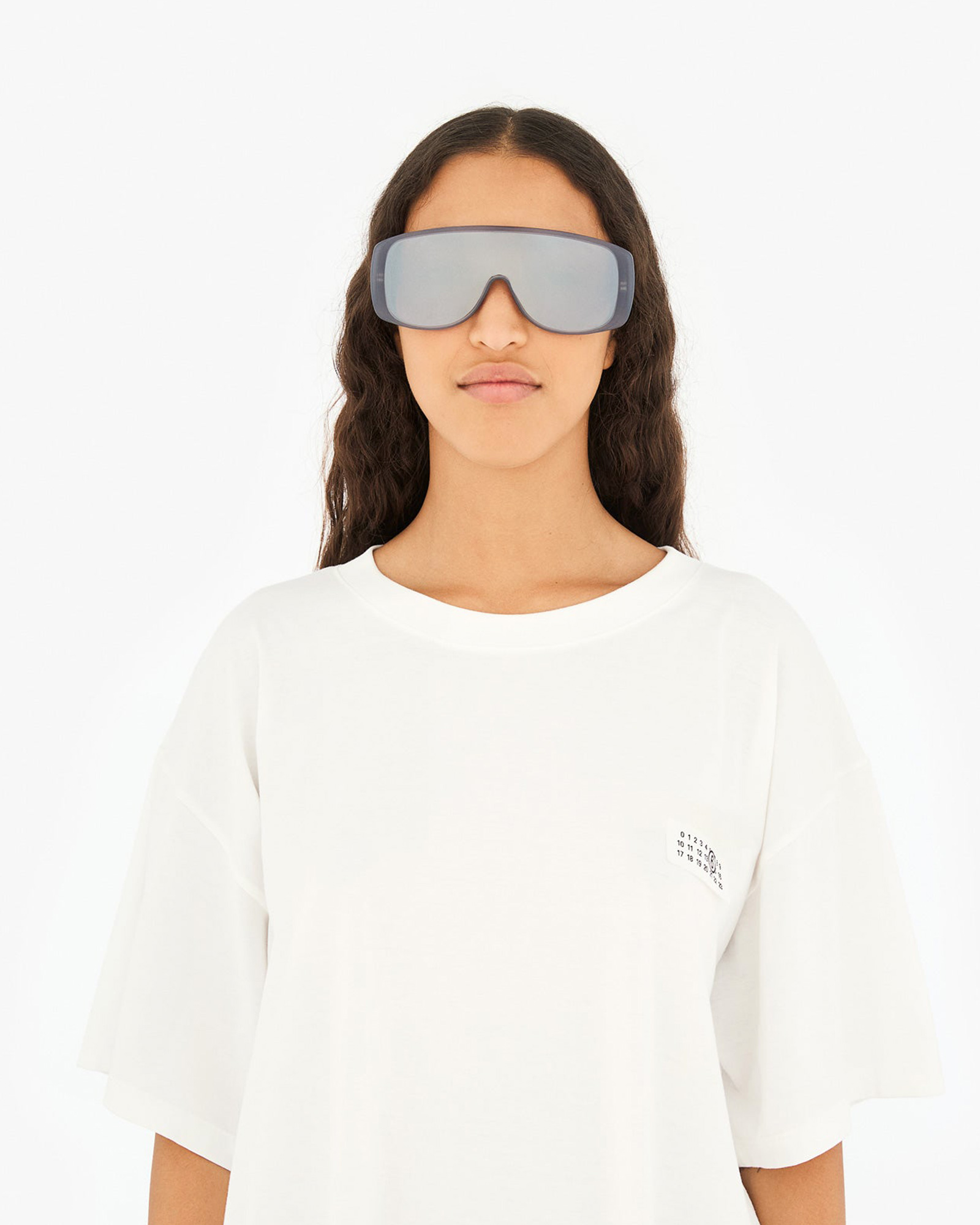 MM6 Maison Margiela Mask grey - Зображення 4
