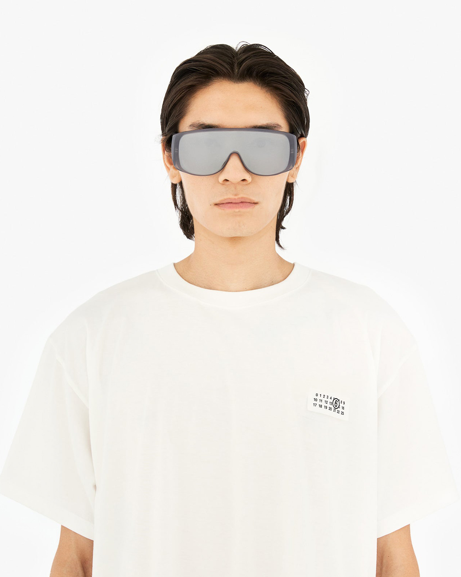 MM6 Maison Margiela Mask grey - Зображення 5
